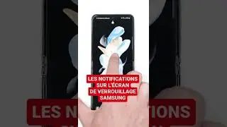 The contents of notifications on the SAMSUNG lock screen 