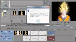 make a picture have motion and glow with sony vegas pro
