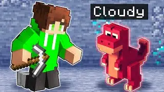 Playing Minecraft as a HELPFUL Dinosaur!