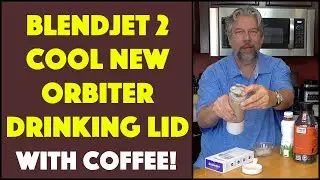 BlendJet 2 Portable Blender & Orbiter Drinking Lid -- DEMO & REVIEW