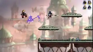 Brawlhalla - Barraza & Hattori - Double 2v2 team combo - [True | No DI]