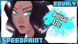 [SpeedPaint] AstralGoat Headshot