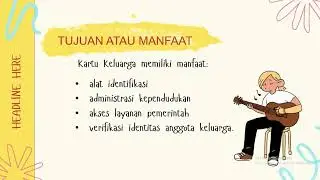 MATERI PPT TENTANG KARTU KELUARGA | LENGKAP
