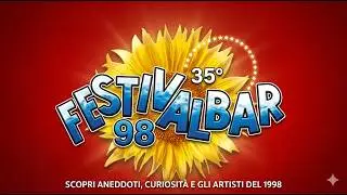 Podcast sul FESTIVALBAR 1998 con aneddoti/curiosità. #festivalbar #1998 #fiorello #alessiamarcuzzi