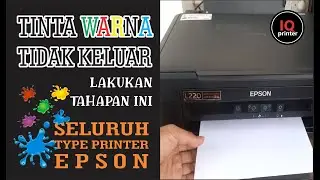 TINTA WARNA TIDAK KELUAR | EPSON L220
