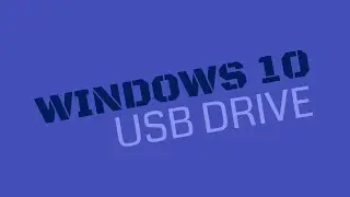How to setup a USB flash drive to install windows 10