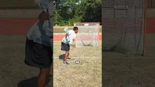 I shot a lacrosse ball 95mph