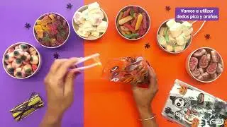 Cómo Hacer Bolsitas de Chuches para Halloween – Manualidad Fácil y Rápida