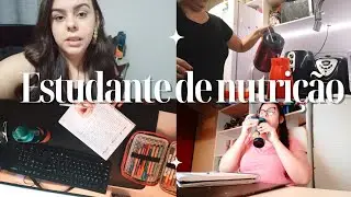 ROTINA DE ESTUDANTE DE NUTRIÇÃO EAD | DIA DE PROVA