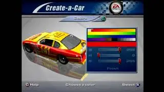 NASCAR Thunder 2002 (PS2 Version) - Remaking the Hornet #41 Stock Car from Daytona USA V2