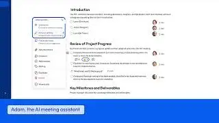 adam.ai Agenda Builder and Ready-Made Meeting Templates