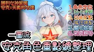 【勝利女神：妮姬】【NIKKE】安克:天真的女僕~一圖流整理-強度6大項分析~