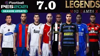 ✔️PES 2021 Classic patch Mod Games X 7.0 PES 2021 PC