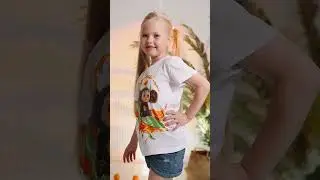 Детская футболка 11855 Чебурашка белый