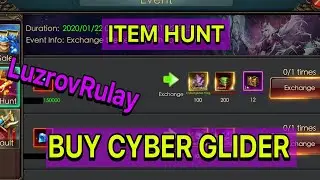 LuzrovRulay Activate Cyber Glider from Item Hunt!! LEGACY OF DISCORD