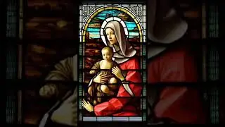 Animated Christian ✝️ Art Stained Glass