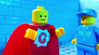 Captain Guy and the Engineer (Lego Stop Motion: 