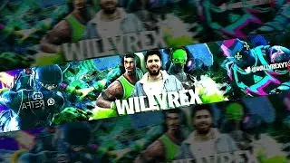 Speed Art / Fan Art For @WillyrexYT / AngelGraphics GFx