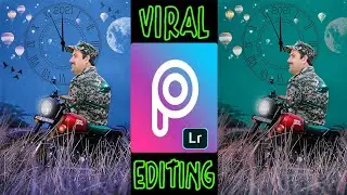 viral Photo editing in picsart|| photo editing in lightroom// how to skin white in picsart