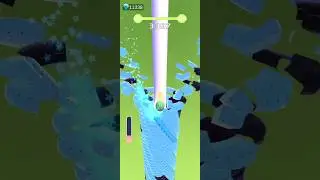 Again Break A New Record In Stackball 3D #shorts #gaming #trending #record #stackball