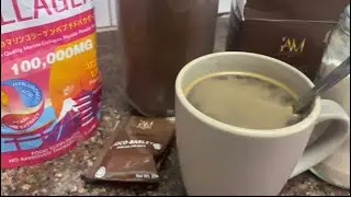 Cacao and Barley Drink with Collagen Powder|Creamier and Yummier @iamgee1021