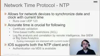 68  Network Time Protocol   NTP  (CCNA SEC 210-260)