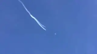 Сбили китайский шар