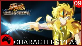 OS CAVALEIROS DO ZODIACO ALMA DOS SOLDADOS - CHARACTERS PLAY #9  HYOGA (AQUARIO)