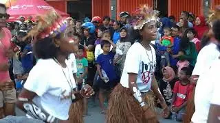 Karnaval 17an Kota Biak (Goyang insos Biak)