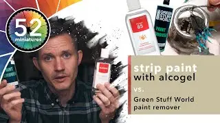 Can you strip paint with hand sanitiser? vs. Green Stuff World paint remover