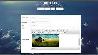 Free Download miniPAN PHP File Management System