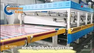 ULTRA CLEAR TEMPERED GLASS ON PRODUCTION