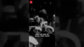15th August 1947 midnight speech #independenceday #1947 #gandhi