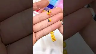 خاتم الكتكوت بالخرز 🐥 beaded chick ring 🐥