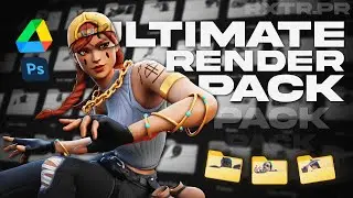 THE BEST *FORTNITE RENDER PACK* FOR FREE! (800+ Renders)