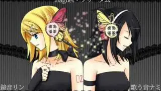 【VOCALOID+UTAU】 magnet・フリーダム 【Kagamine Rin・Utaune Nami】 edited