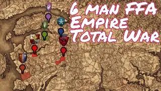 6 Man FFA Empire Total War | Warhammer Free for All Multiplayer Campaign