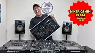 MIXER GEMINI PS 924 PLATINUM SÉRIES.