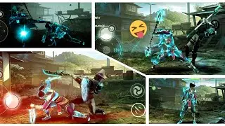 shadow fight4 arena JET vs Azuma round 1.2 final Jet hard attack #gameplay#viral #Rogsagar