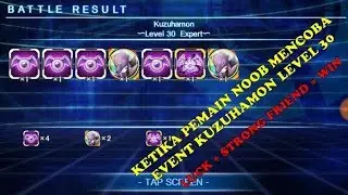 Digimon Links : Gameplay Event Tower (Kuzuhamon) Level 30, Ngeri Banget Musuhnya