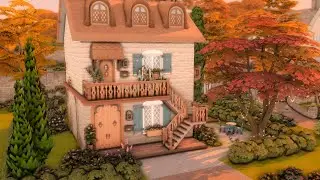 Cottage Townhouse || Sims 4 Speedbuild || No CC