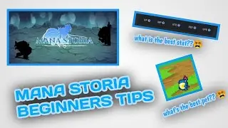 MANA STORIA | BEGINNERS TIPS | Status Distribution,Best Pet,etc.