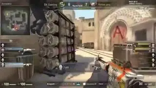 Cs:go - "Far" weird lock through wall