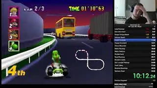 NEW Personal Best! | Mario Kart 64 | 150cc All Cups (No Skips) | 45 minutes 33 seconds