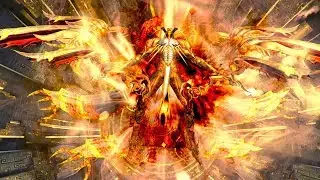 Blade and soul RAID Cutscene │Grand celestial Emperor Transformation│Nightfall Sanctuary Cinematic