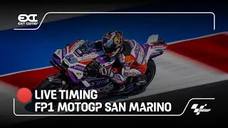 🔴LIVE TIMING FREE PRACTICE 1 MOTOGP SAN MARINO 2024