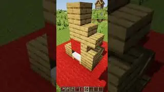 Minecraft: How to Build Realistic Throne #shorts #minecraft