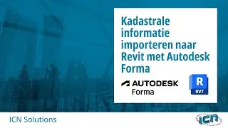 Kadastrale informatie importeren naar Revit met Autodesk Forma
