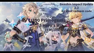 Genshin impact latest redeem code december 11
