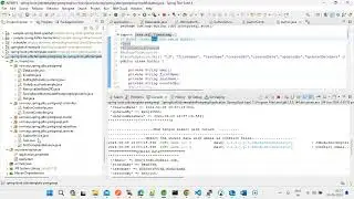 Postgres DB Advanced SQL with Springboot JDBC template.